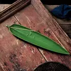 Bamboo Leaf Ash Catcher Censer Rack Incense Holder Incesence Stick Holder