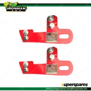 2 Pcs Ironman 4x4 Recovery Points - 5000kg Rating IRP070 4WD Offroad Accessories