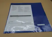 Cricut SportFlex Iron-On for Nylon Polyester 2 11.8" x 12" Sheets BLUE & BLACK