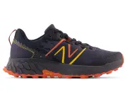 New Balance Men's Fresh Foam X Hierro v7 Wide Fit Trail Running Shoes - Thunder/Vibrant Orange/Apricot