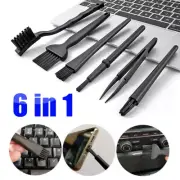 6 In 1 Mini Computer Keyboard Cleaner PC Laptop Brush Dust Cleaning Kit Tools