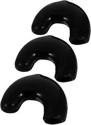 ERINGOGO 3pcs Sax Neck Strap Hook Sleeve: Rubber Saxophone Neck Strap Swivel Snap Sleeve - Replacement Rubber Bumper Cover For Swivel Hooks