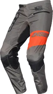 [Answer Racing] Answer Arkon OPS Motocross Pants, grey-orange, Size 30 for Men Grey Orange