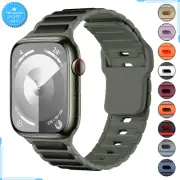 Watch Strap Band For Apple Series 10 42mm 40mm 41mm Sports Silicone Fashion