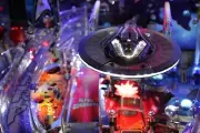 Star Trek Stern Pinball Machine Vengeance Ship Lighted Mod, Incredible effect
