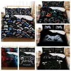 Gamepad Gamer Quilt/Doona/Duvet Cover Set Pillowcases Single Double Queen King
