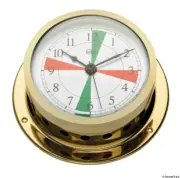 BARIGO Star Series Quartz Clock with radio sectors Golden 110mm