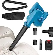 Battery Leaves Blower,Handheld Cordless Dust Cleaner for Auto | Ergonomic Handle Design Vehicle Dust Collector for Garages, Terraces, Home Gardens