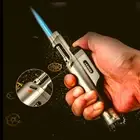Refillable Outdoor Welding Torch Jet Lighter Windproof Butane Gas Baking Flame