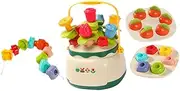 1 Set Brain Game Play Puzzle Sensory Fidget Games Compact Funny Interesting Blocks Lacing Plastic
