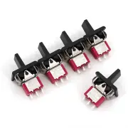 5Pcs SH R8016A-P14 MOM-OFF-MOM 3Pin Momentary Snap-in Mini Paddle Toggle Switch