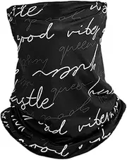 Vaveren Ice Silk Face Cover Cooling Neck Gaiter,Summer Sun Protection,Face Scarf Bandana Half Face Mask for Motorcycle Cycling Hiking