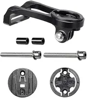 Computer Mount for Garmin Bryton Stopwatch Speedmeter MTB Road Bike Stopwatch (Black)