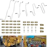 Fuel Injection Line Kit with Clamps