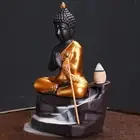 Buddha Incense Holder, Censer Figurines Ancient Incense Burner Holder for Garden