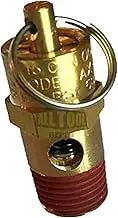 New 1/4" NPT 150 PSI Air Compressor Relief Pressure Safety Valve, Tank Pop Off