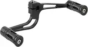 Motorcycle Mid-Controls Heel Toe Shifter Shift Lever with Pegs Compatible with Sportster Iron 883 XL1200 XL883 Roadster Nightster (Color : Black Set A)