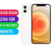 Apple iPhone 12 Mini (256GB, White) - Refurbished (Excellent)