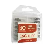 iO Luer Needles 16 x.5in / 16 x3/4in / 18 x3/4in / 18 x.5in (Each)