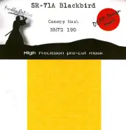 Dead Design 1/72 LOCKHEED SR-71A BLACKBIRD CANOPY PAINT MASK Academy