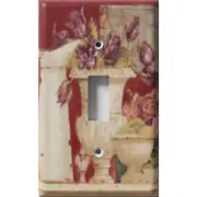 SnazzySwitch Elegantly Purple Decorative Light Switch Plate Cover