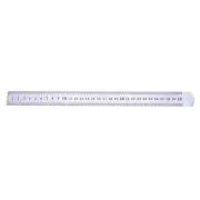 10 Pcs Metal Ruler Office Steel with Scale Stainless Straight Rulers