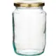 台灣現貨 英國《HomeMade》旋蓋玻璃密封罐(金907ml) | 保鮮罐 咖啡罐 收納罐 零食罐 儲物罐