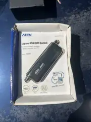 Aten Laptop USB KVM Switch Ca661 New In Box