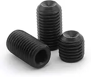 30PCS M3*2/3/4/5...20mm DIN916 12.9 Hexagon Socket Head Set Screw/Machine Meter/Base Meter/Top Wire/Headless Screw(20mm)