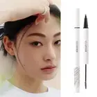 Eyebrow Microblading 2Tip Fork Liquid Pencil Double-headed 2024 Tattoo Pen V5Z1