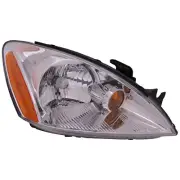 Headlight Fits 2004-2007 Mitsubishi Lancer Chrome Housing Right Halogen Lamp (for: Mitsubishi)