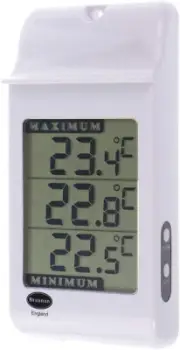 Digital Max Min Greenhouse Thermometer - Greenhouse Temperature Monitor to Measu