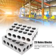 Precision 1 Pair 1-2-3 Blocks Machinist Jig Ultra Accuracy Industrial Tool
