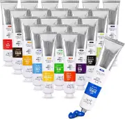 Paul Rubens Oil Paint, 20 Bright Oil Colors with High Saturation, 50ml Large ...