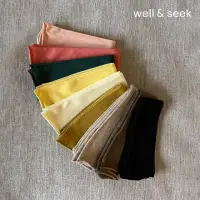 在飛比找momo購物網優惠-【well&seek 唯研系】超舒服綿質中筒襪3入組(韓國原