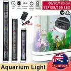 60-120cm Aquarium Light RGB LED Ocean Aquarium Timer All Day Mode Spectrum Lamp