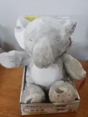 NEW Dream Gro Elephant Lullaby Soother Plush Stuffed Animal Crib Hanger