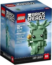 Lego Brickheadz Statue Of Liberty Set ( 40367 ) NIB Retired ( Free Shipping )