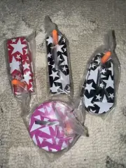 Noise Makers Tin Metal Lot Of 4