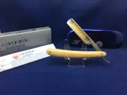 Dovo 5/8 Solingen Germany Micarta Straight Razor With 24kt.Gold Et Mint 1055865