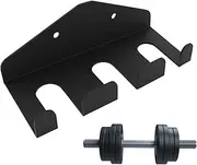 Vertical Hanging Barbell Rack - Barbell Holder Wall Mount | Home Gym Equipment Wall-Mounted Weight Stand | Wall Mount Barbel Clamps for Gym Training Room Garage Dumbbells Women Men Daily Use