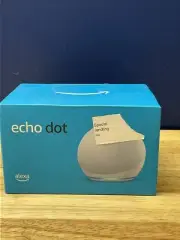 Amazon Echo Dot 4th Gen Smart speaker with Alexa Voice Control - White