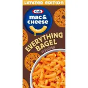 1 Kraft Everything Bagel Flavored Mac & Cheese Macaroni Dinner 7.25oz Box | HAND
