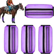 Horse Leg Boots,Comfortable Horse Leggings Fly Boot Mesh Horse Boots | Practical Fly Leg Wraps Horse Fly Sheets for Stables Pastures