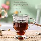 Glass Glass Tea Mug Transparent Coffee Hot Drinks Chai Cup Coffee Cups