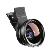 APEXEL Super 0.45xWide Angle+12.5x Macro Phone Camera Lens Kit for iPhoneAndroid