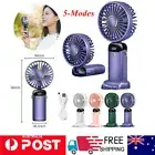 Mini Hand-held Fan Portable Folding Desk Fan Cooler Cooling USB Rechargeable NV