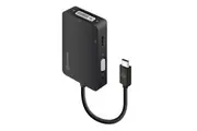 Alogic Premium 3-in-1 USB Type-C to HDMI DVI VGA Adapter