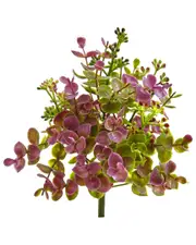 Nearly Natural Set of 12 Eucalyptus & Sedum Artificial Plants
