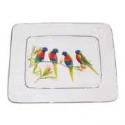 Rainbow Lorikeets Fine China - Plate